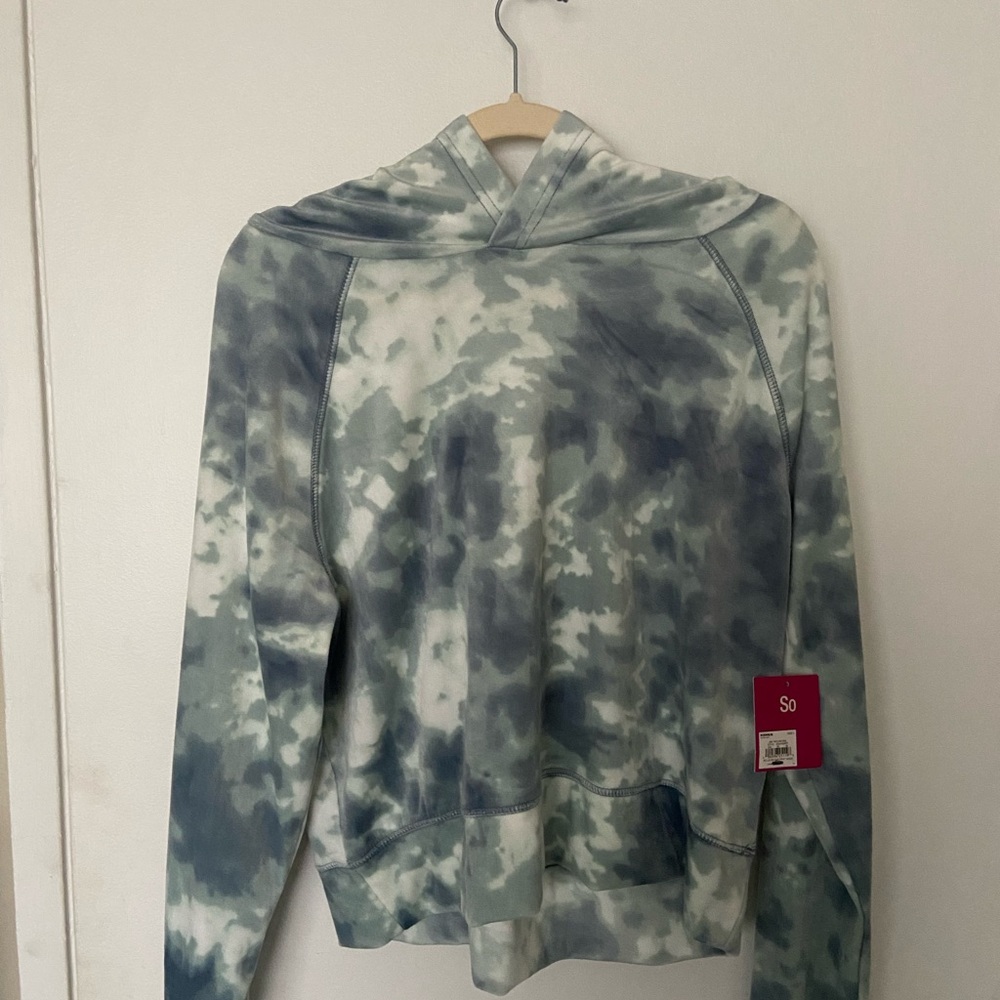 SO brand, Super soft velour, tie-dye sweatshirt